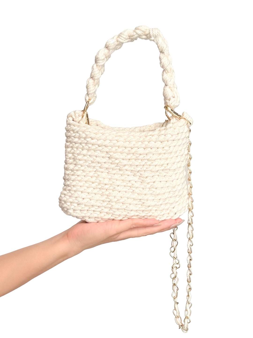 Mini Tote Bag - Ivory