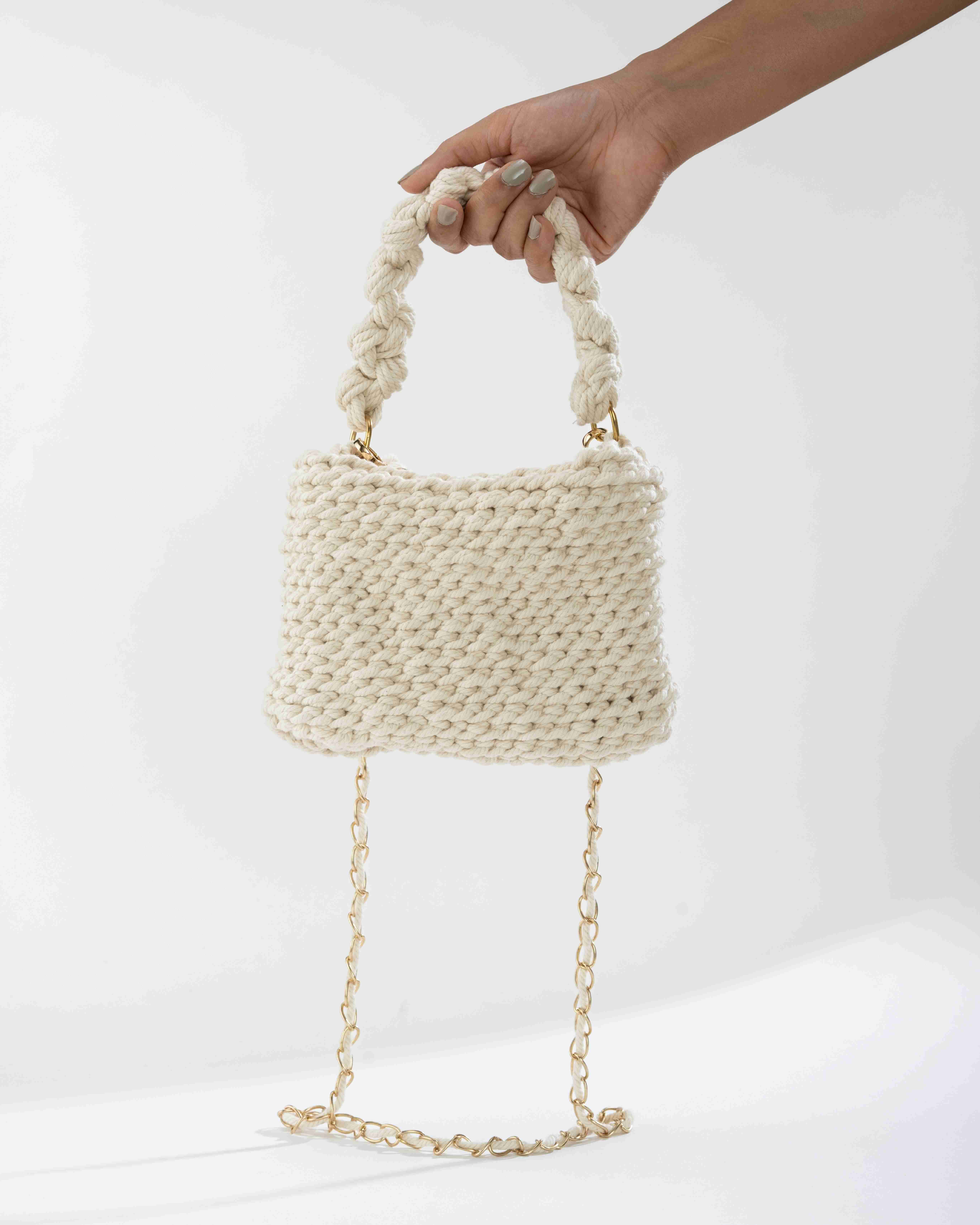 Mini Tote Bag - Ivory