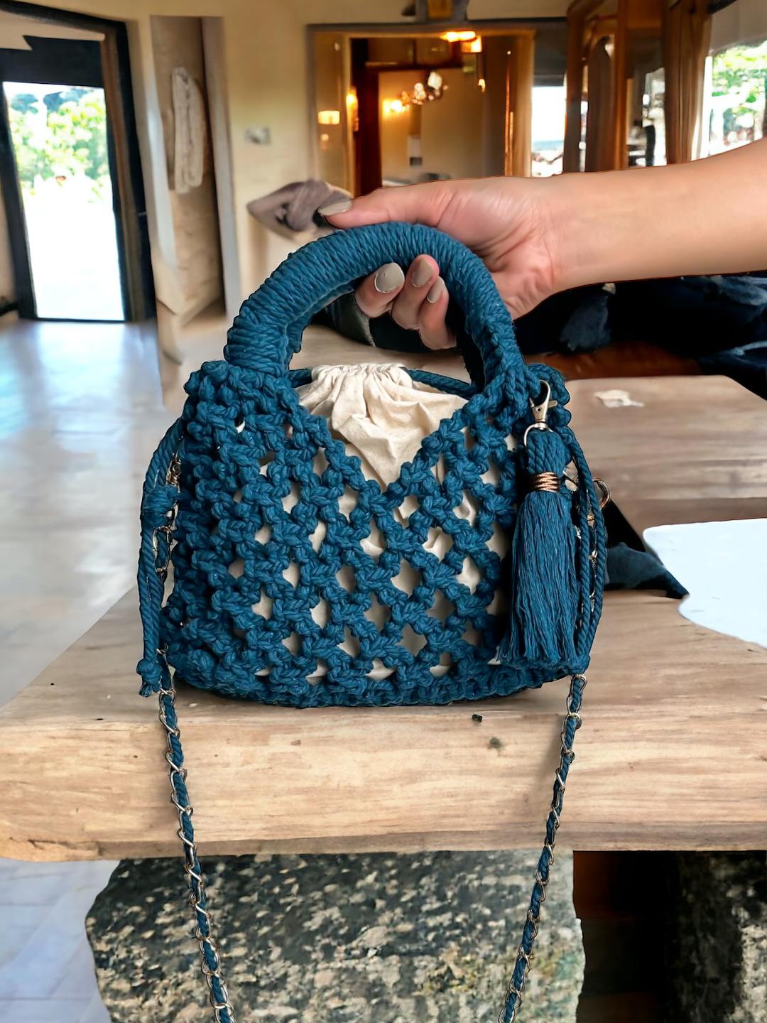 Batwa Bag - Blue