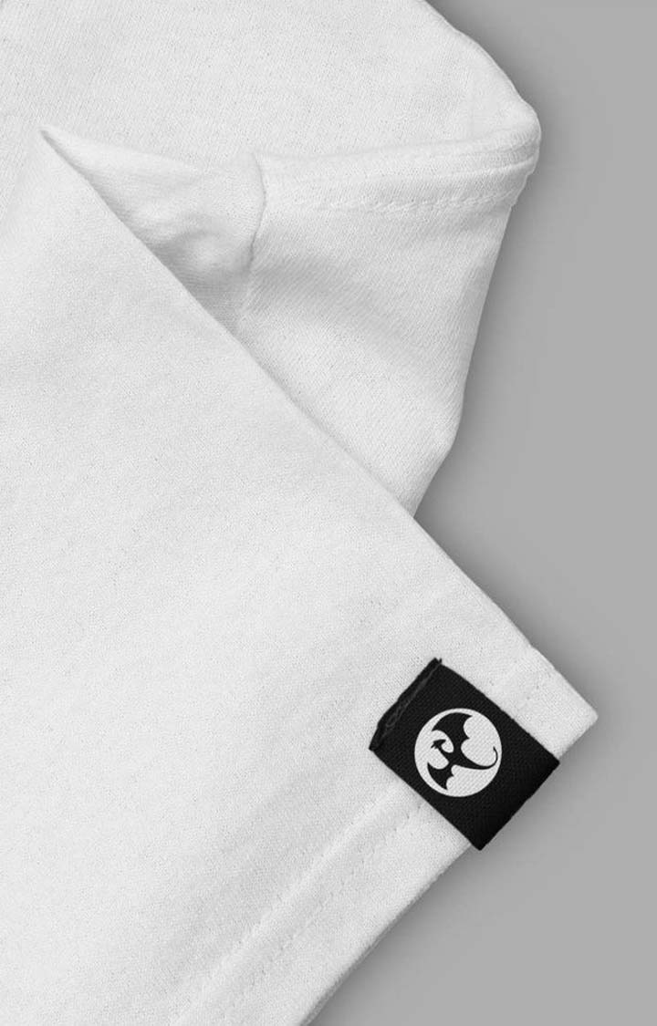 Solid Men's Full Sleeve T-Shirt - White