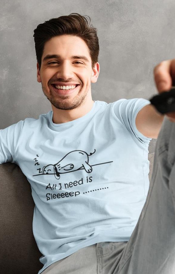 PRONK | All I Need Is Sleep Men's Half Sleeve T Shirt 1
