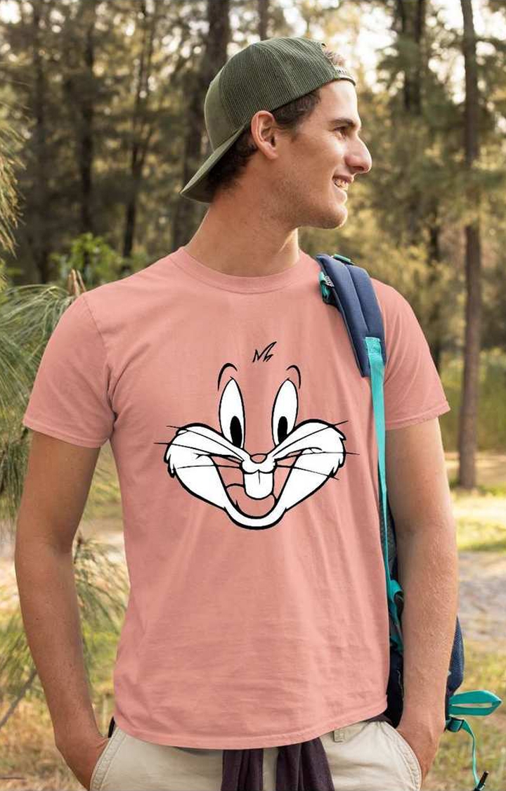 PRONK | Bugs Bunny Men's Half Sleeve T Shirt