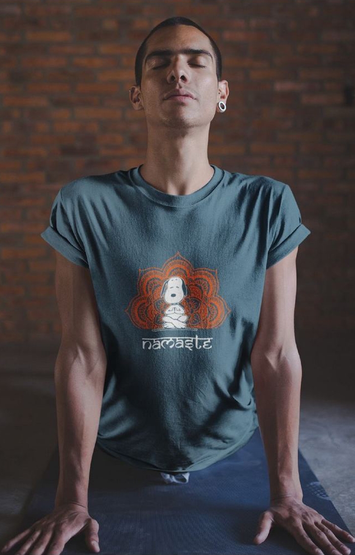 PRONK | Namaste Men's Half Sleeve T Shirt