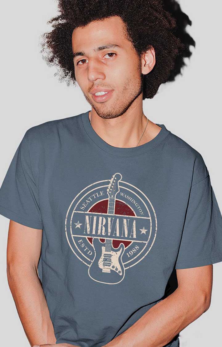 Nirvana t on sale shirt seattle