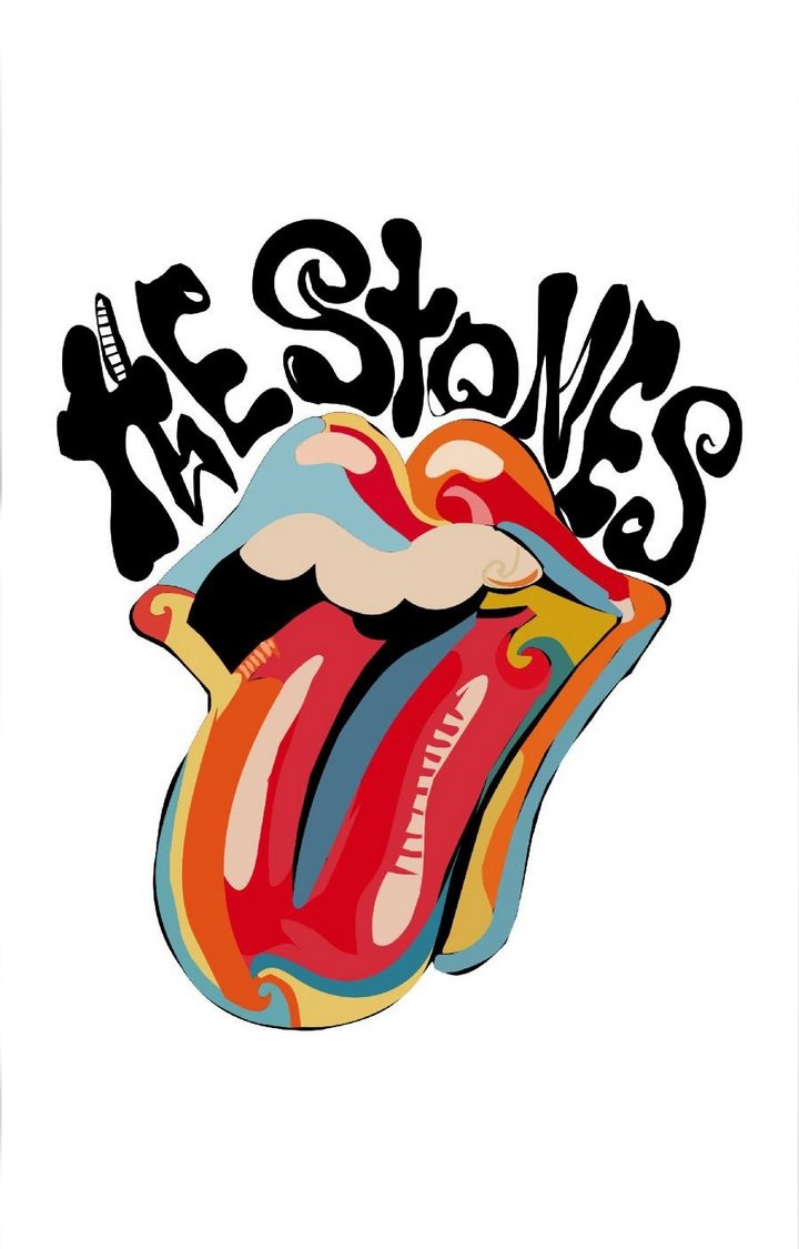 The Rolling Stones Men's Half Sleeve T Shirt