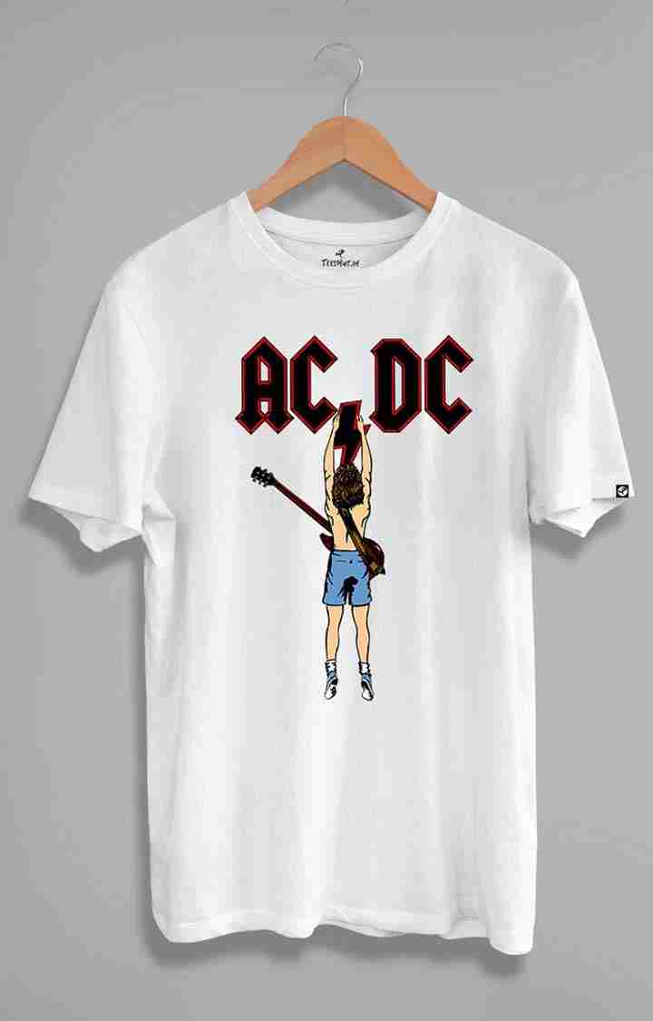 AC-DC Music Men's Half Sleeve T-Shirt