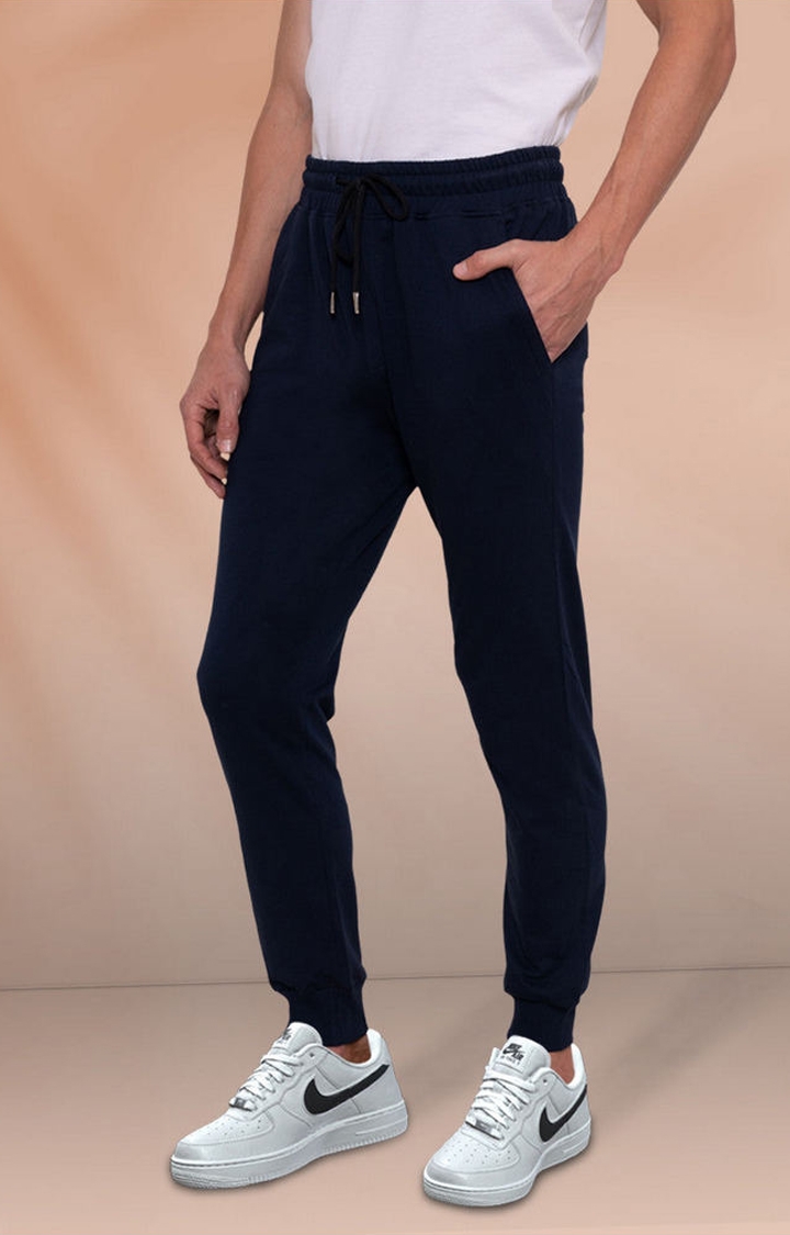 French Terry Jogger For Men : Classic Navy