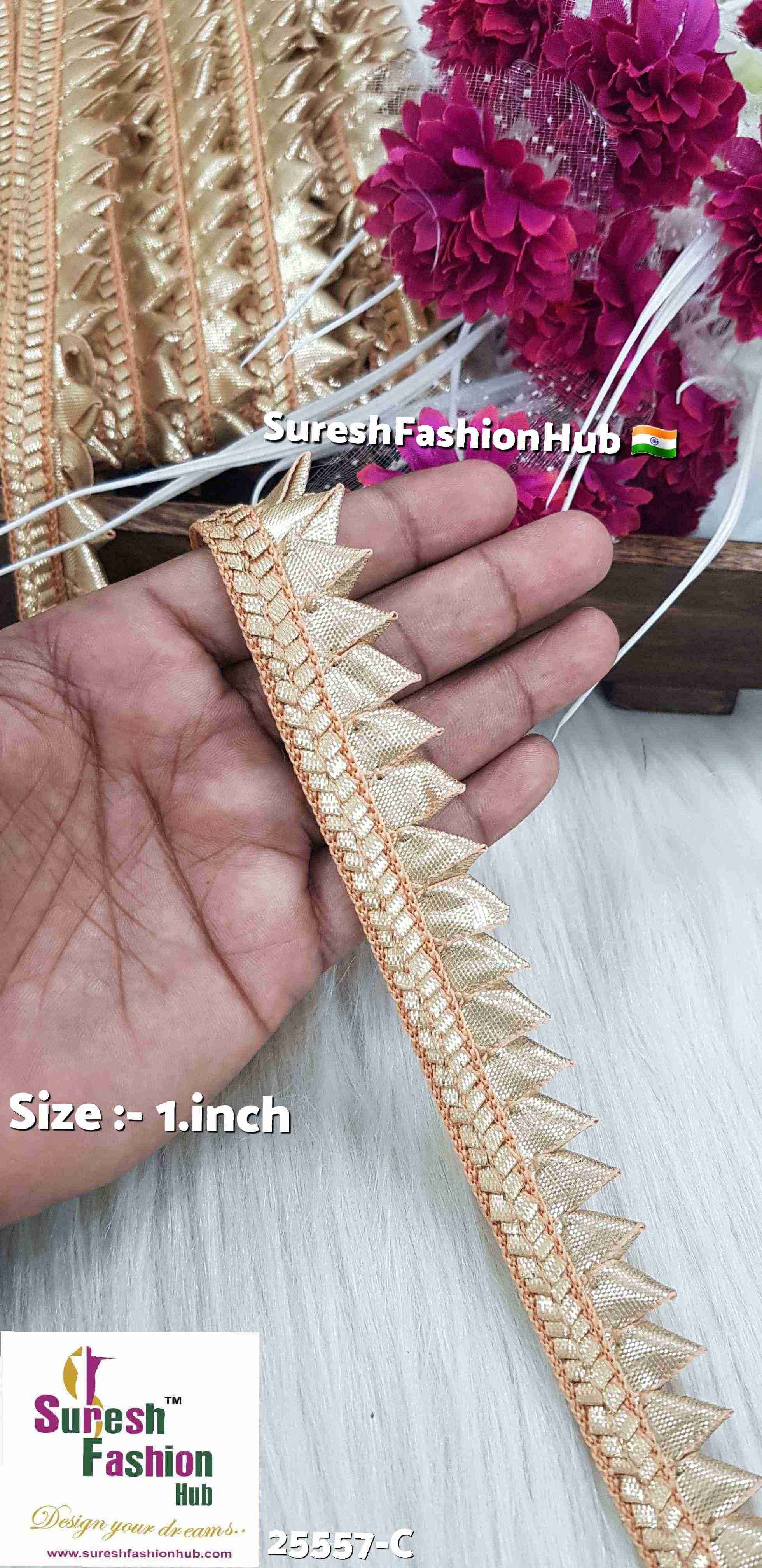 Pearl Triangle Samosa Lace