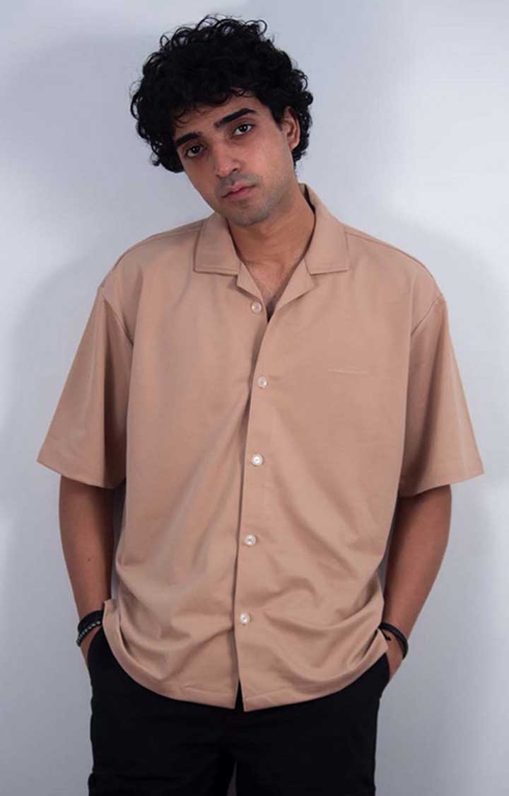 The Seed Store | Men's Cream Fossil Oversized Shirt