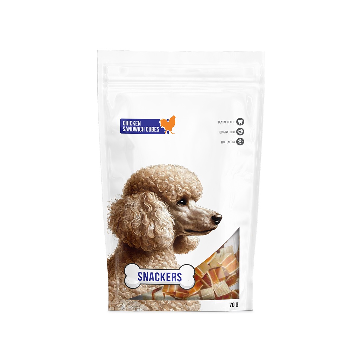 Snackers Skin and Coat Nourishing Treats - Value Bundle - All Breeds and Lifestages - (Pack of 5)