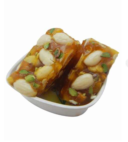 Karachi Halwa Badam Pista (Kanwarji's, Chandni Chowk)