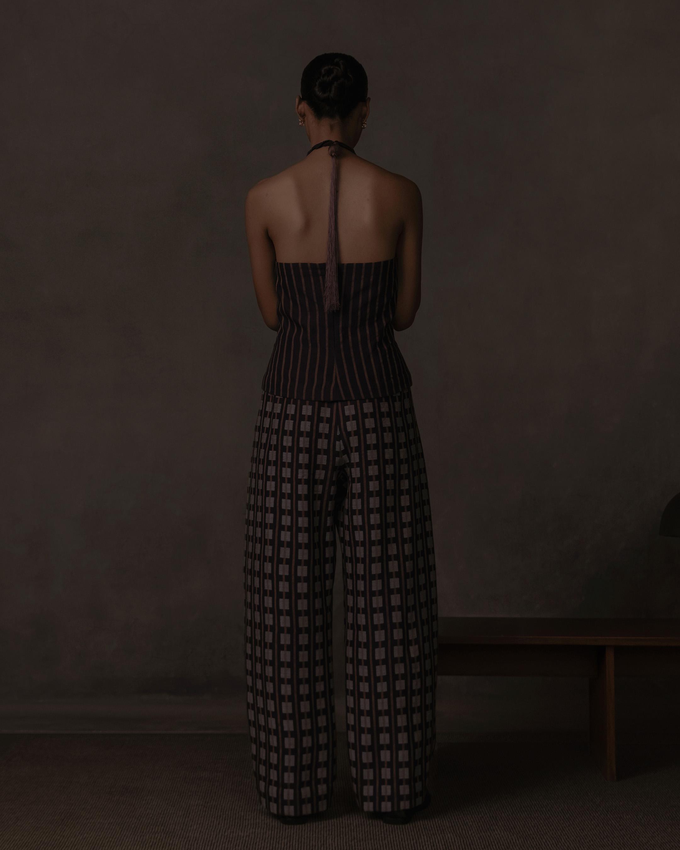 Geometry High Waist Pants
