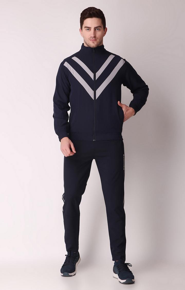 Pinstripe tracksuit top