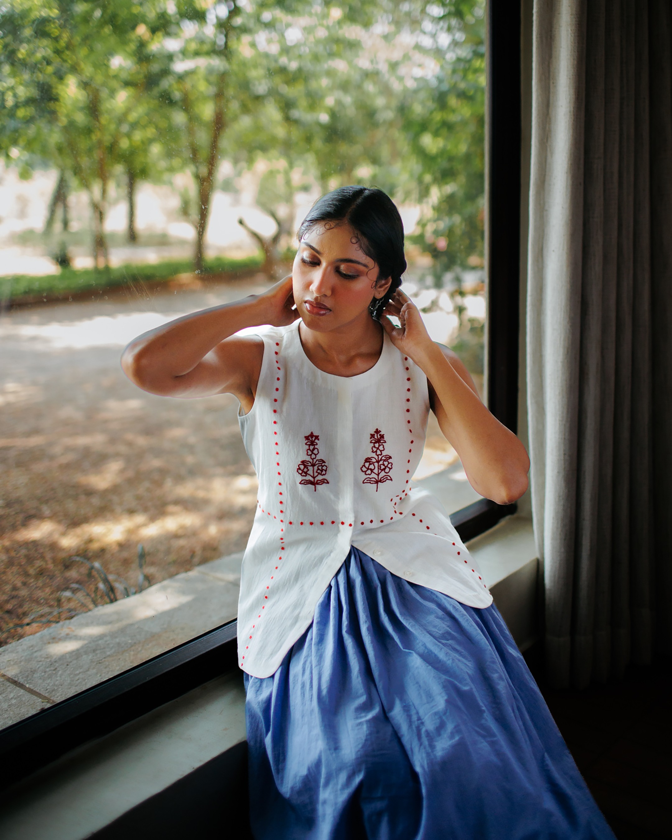 Ava Embroidered Set