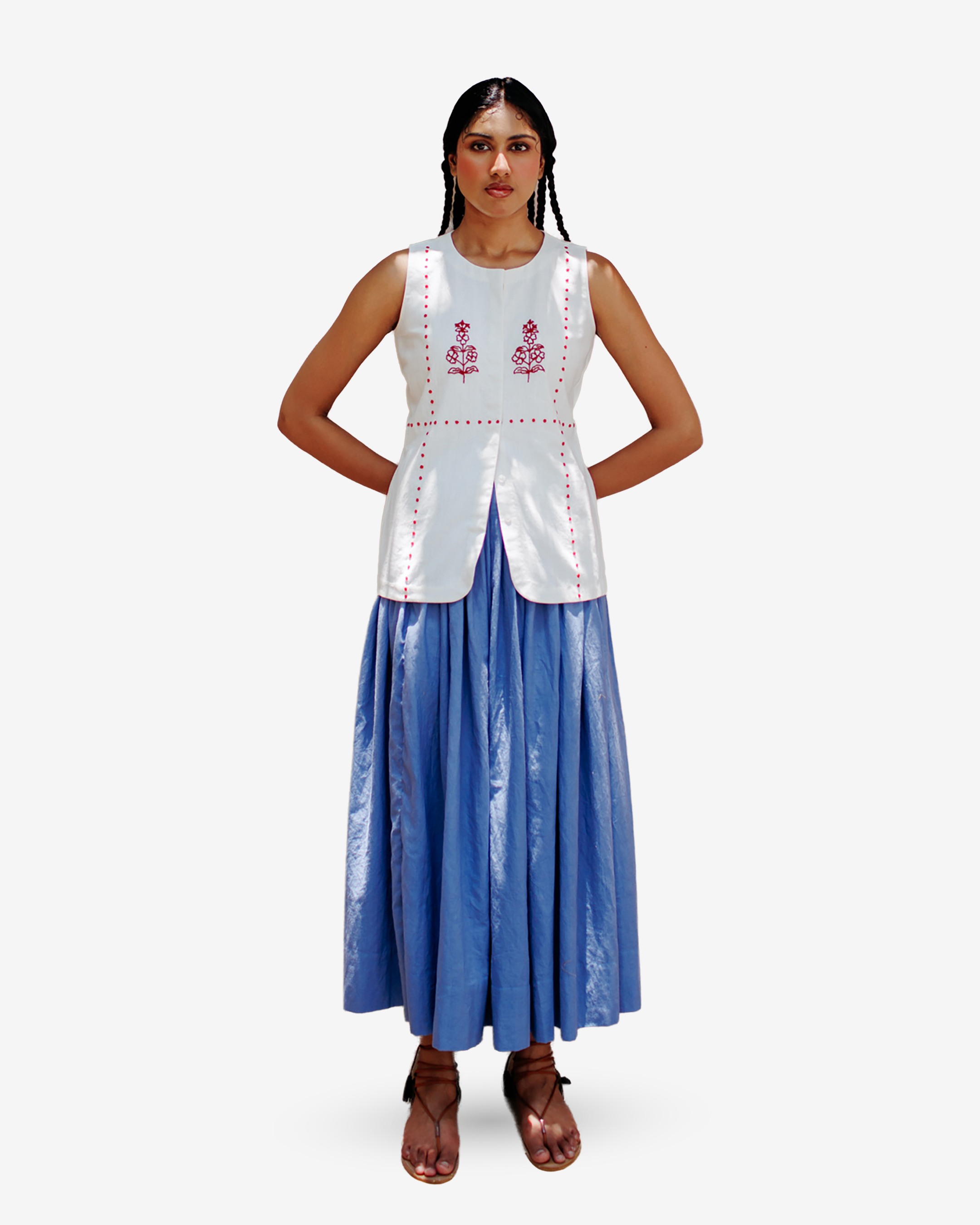Ava Embroidered Set