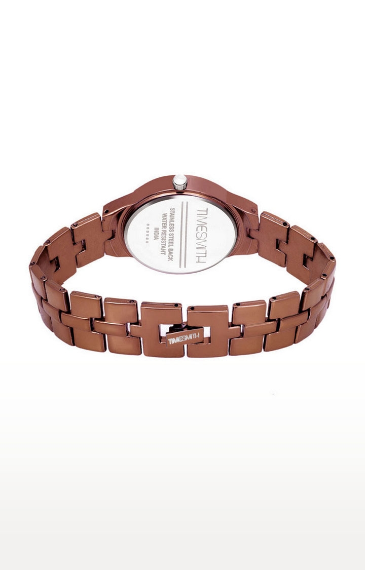 Timesmith | Timesmith Brown Analog Watch For Women 2