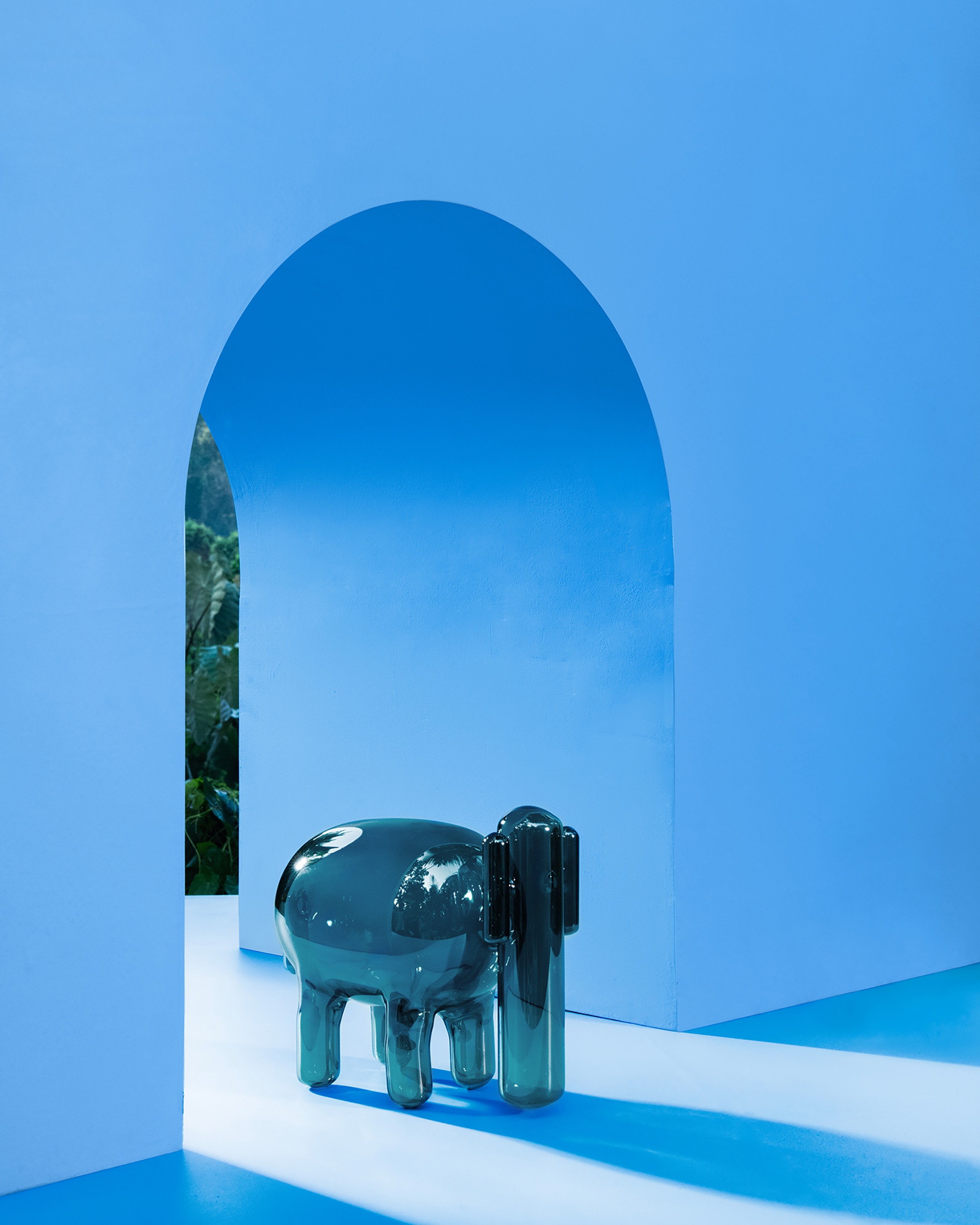 Tusker Sculpture