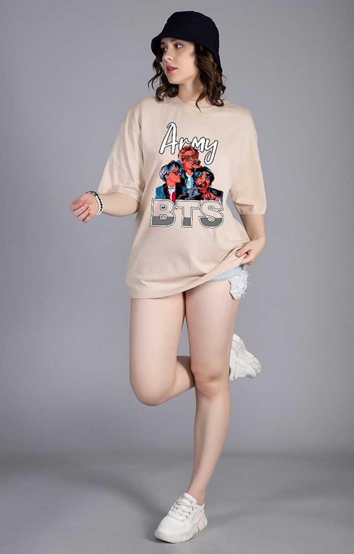 BTS Capp Girl Full Sleeve stylish tshirt for girl