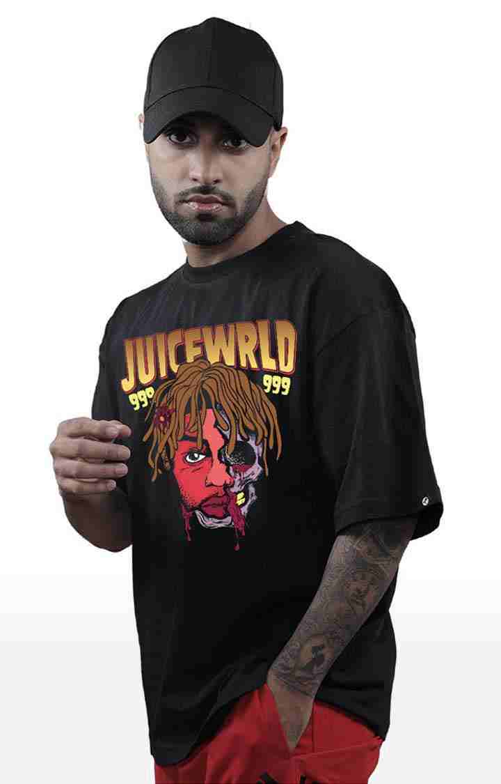 Juice Wrld Men's Oversized Printed T Shirt