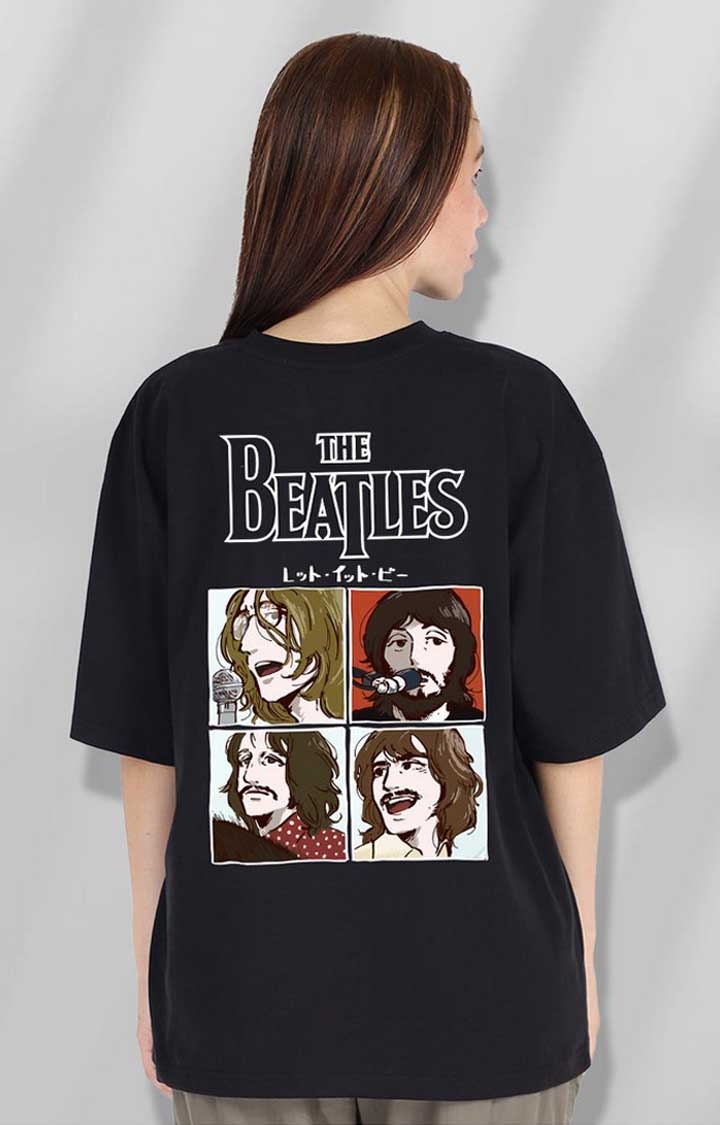 PRONK | The Beatles Women's Oversized T Shirt