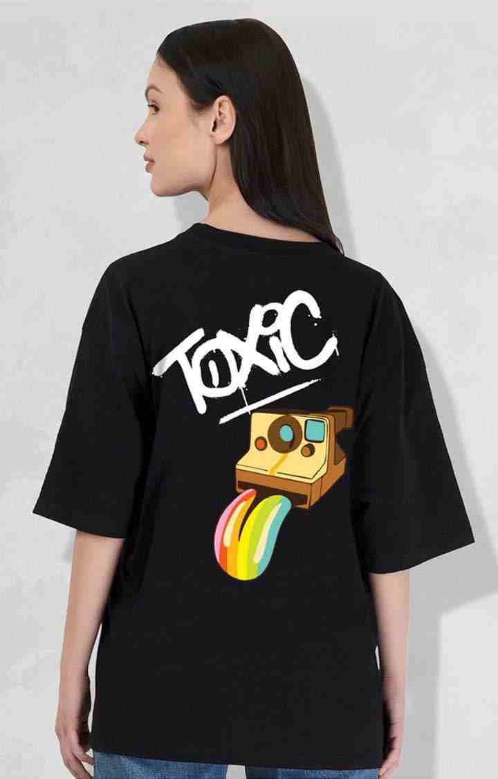 Toxic Women s Oversized T Shirt