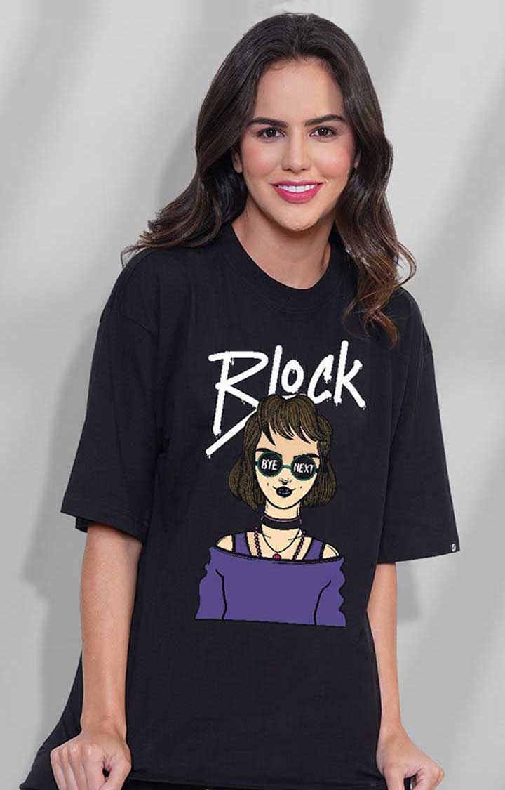 Block Women's Oversized T Shirt