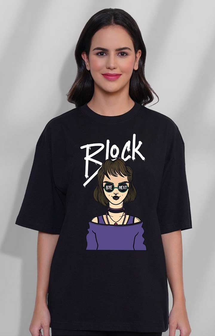 Block Women's Oversized T Shirt