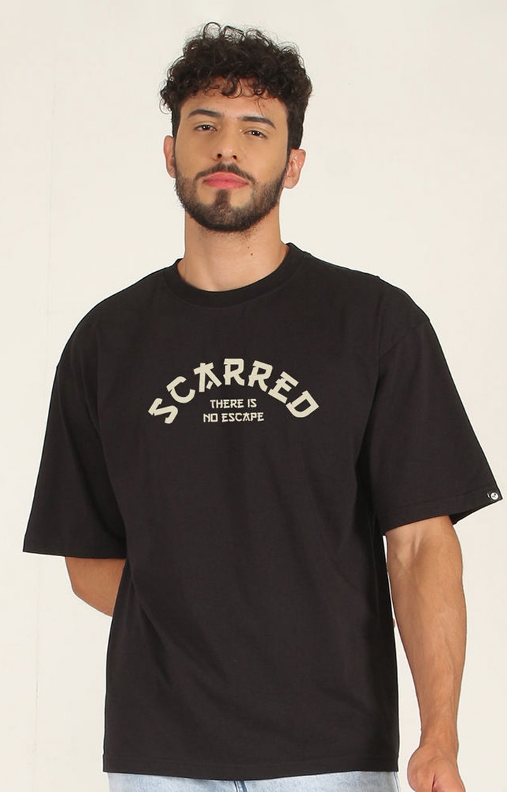 Scarred Men's Oversized T-Shirt