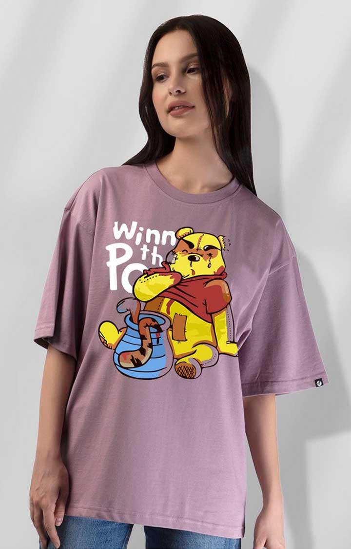 Bear Women's Oversized T Shirt