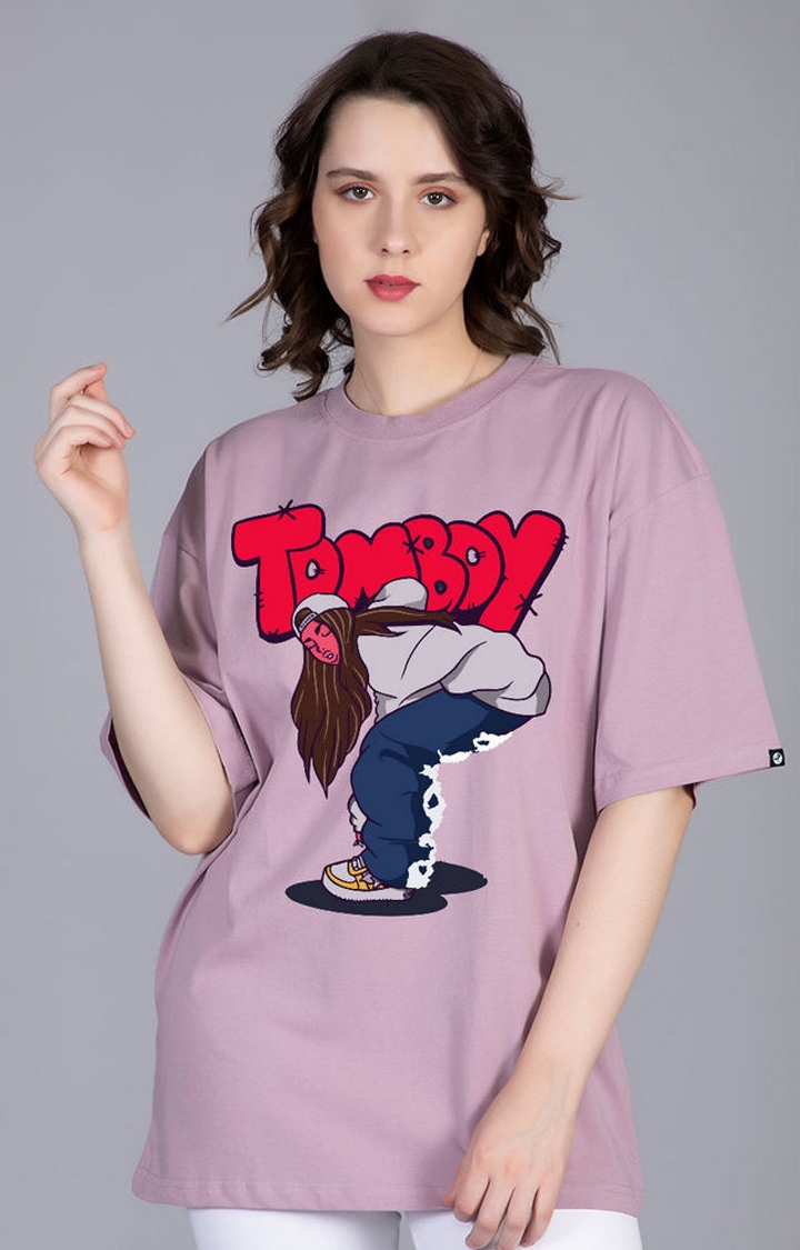 PRONK | Tomboy Women's Oversized T-Shirt