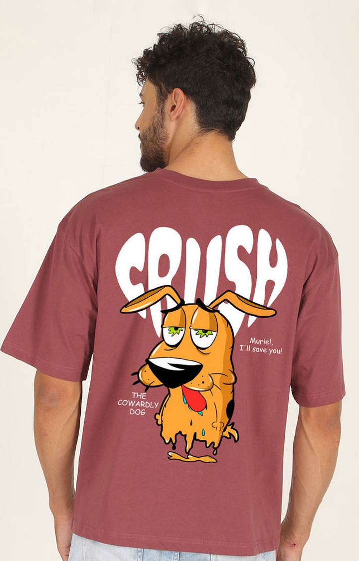 PRONK | Crush Men's Oversized Printed T-Shirt
