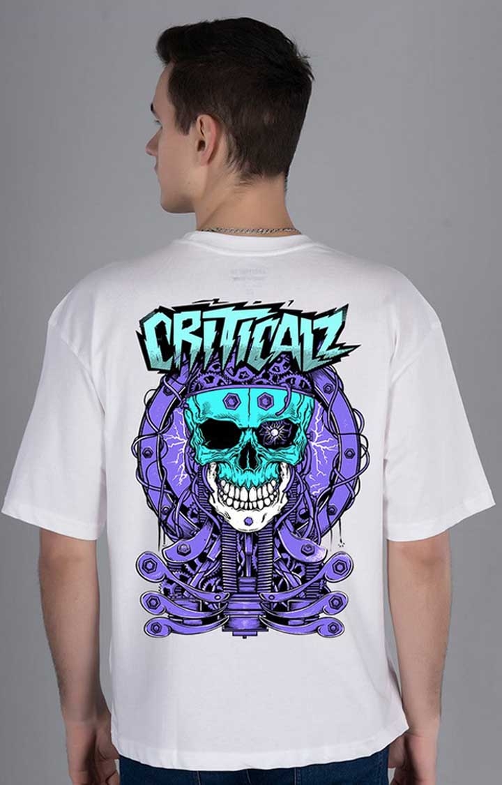 Criticalz Men's Oversized Printed T Shirt