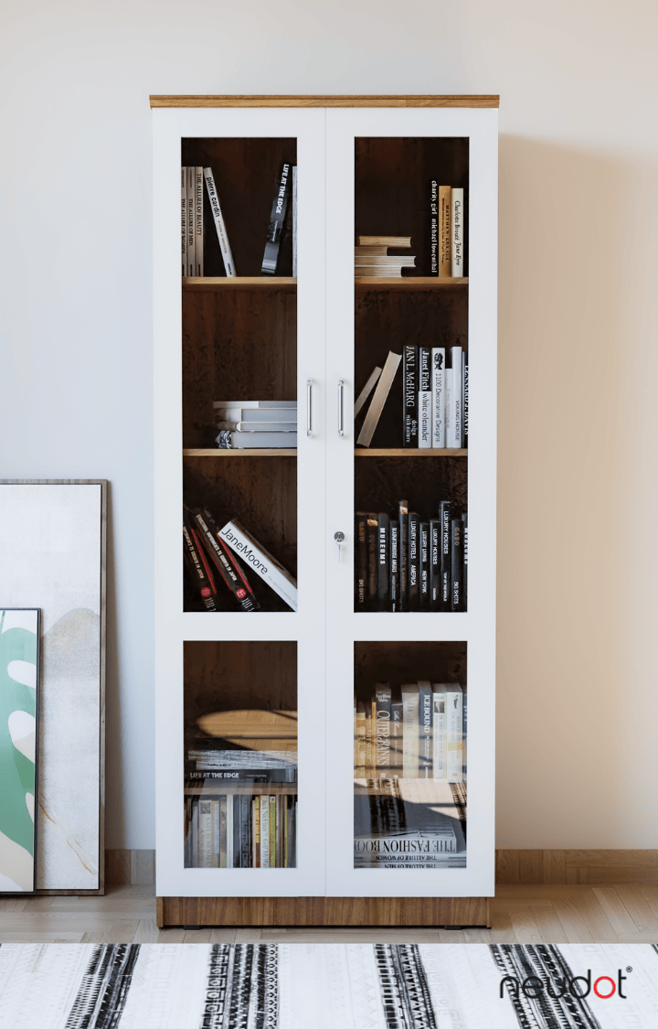 Buku Bookshelf - Leon Teak