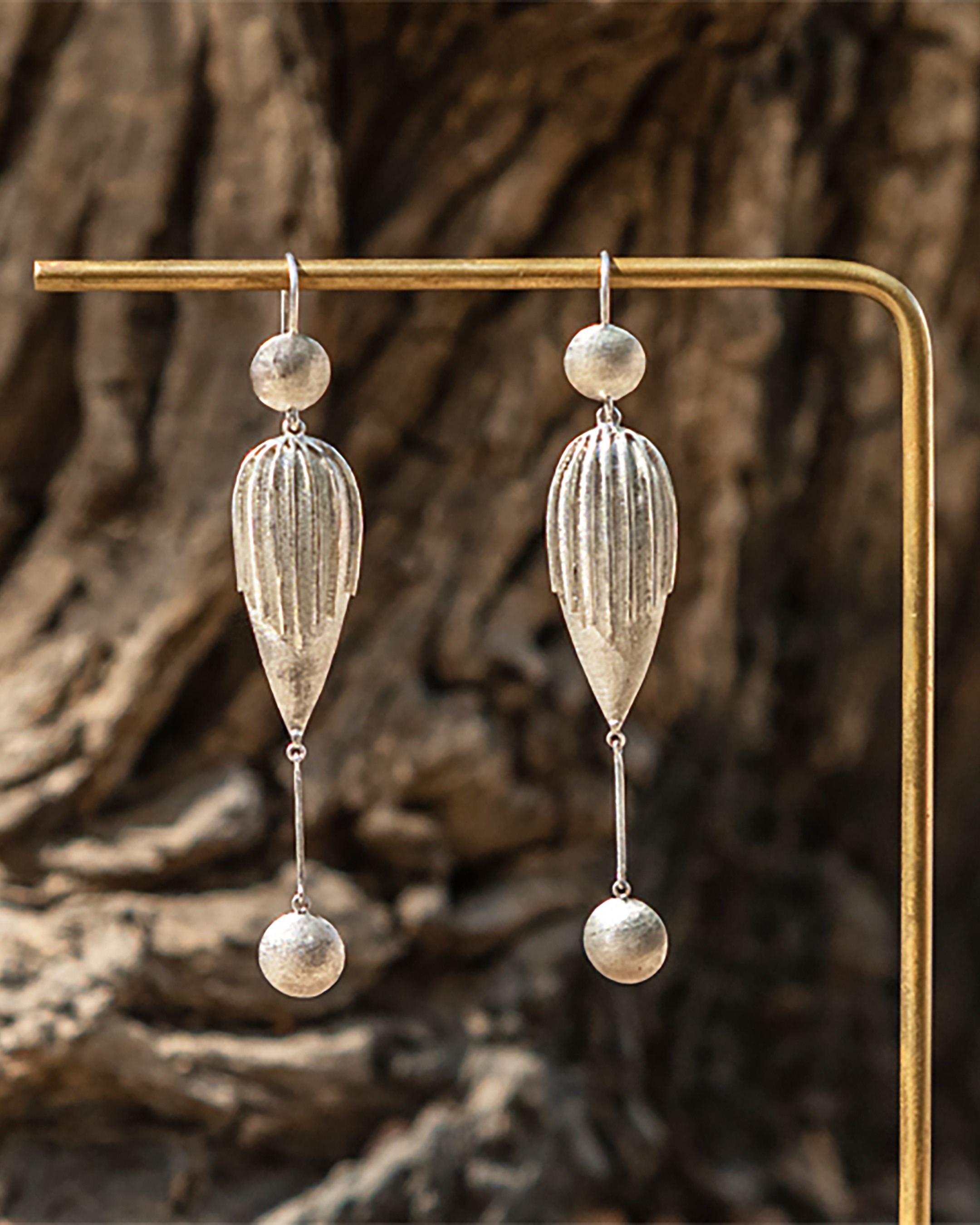 Tuscany Petal Dot Earring