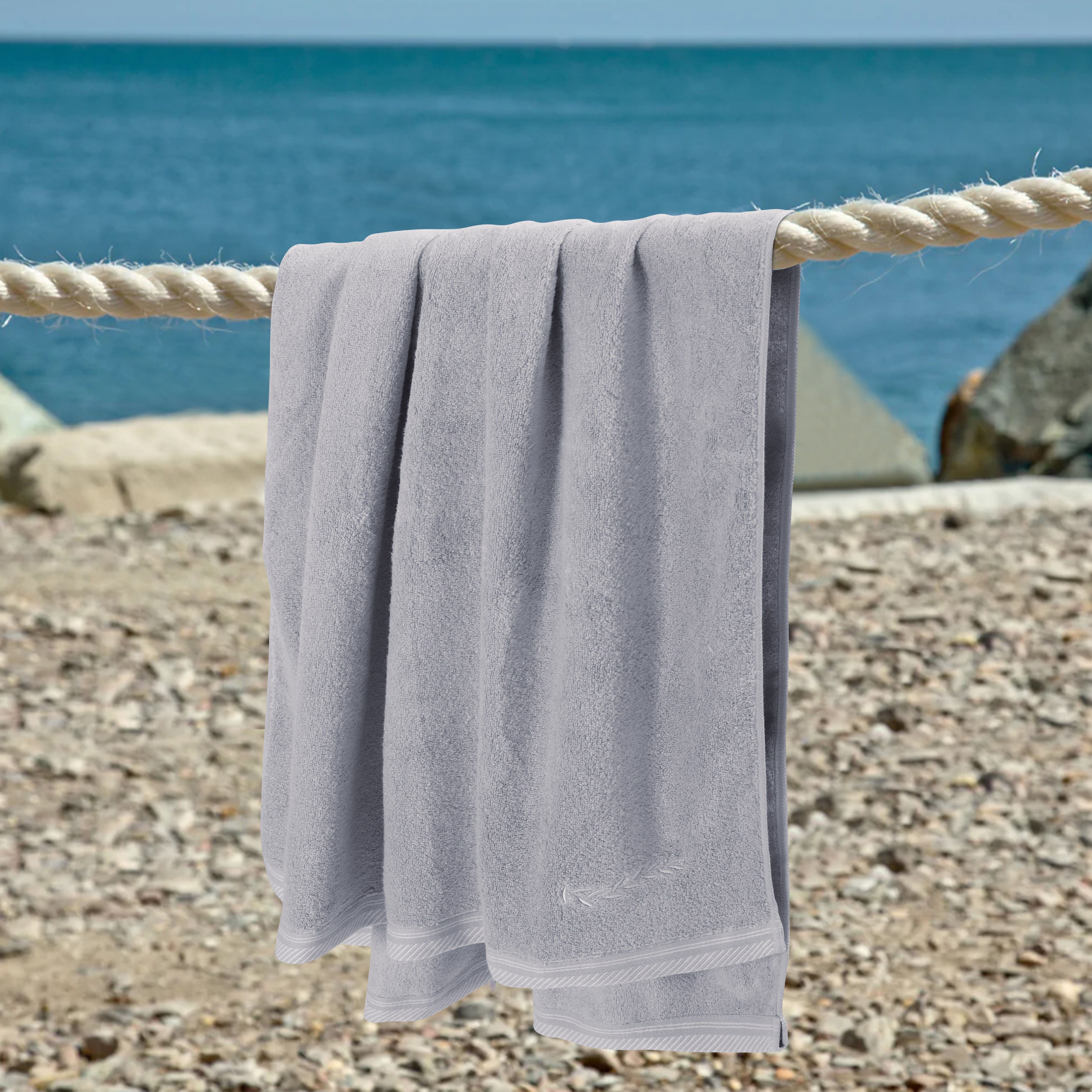 LuxeLoop BamBoo Ash Towel