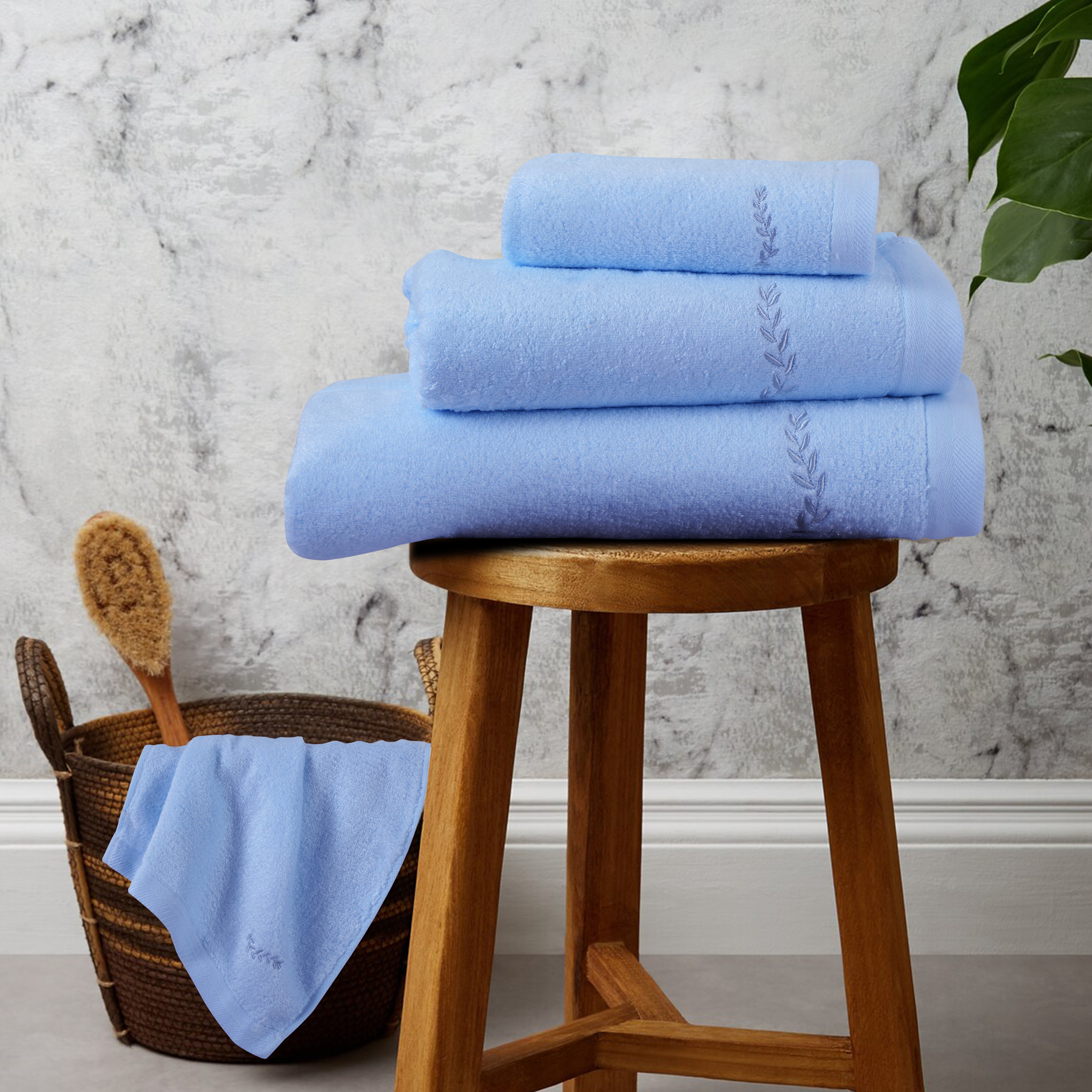 LuxeLoop BamBoo BlueTowel