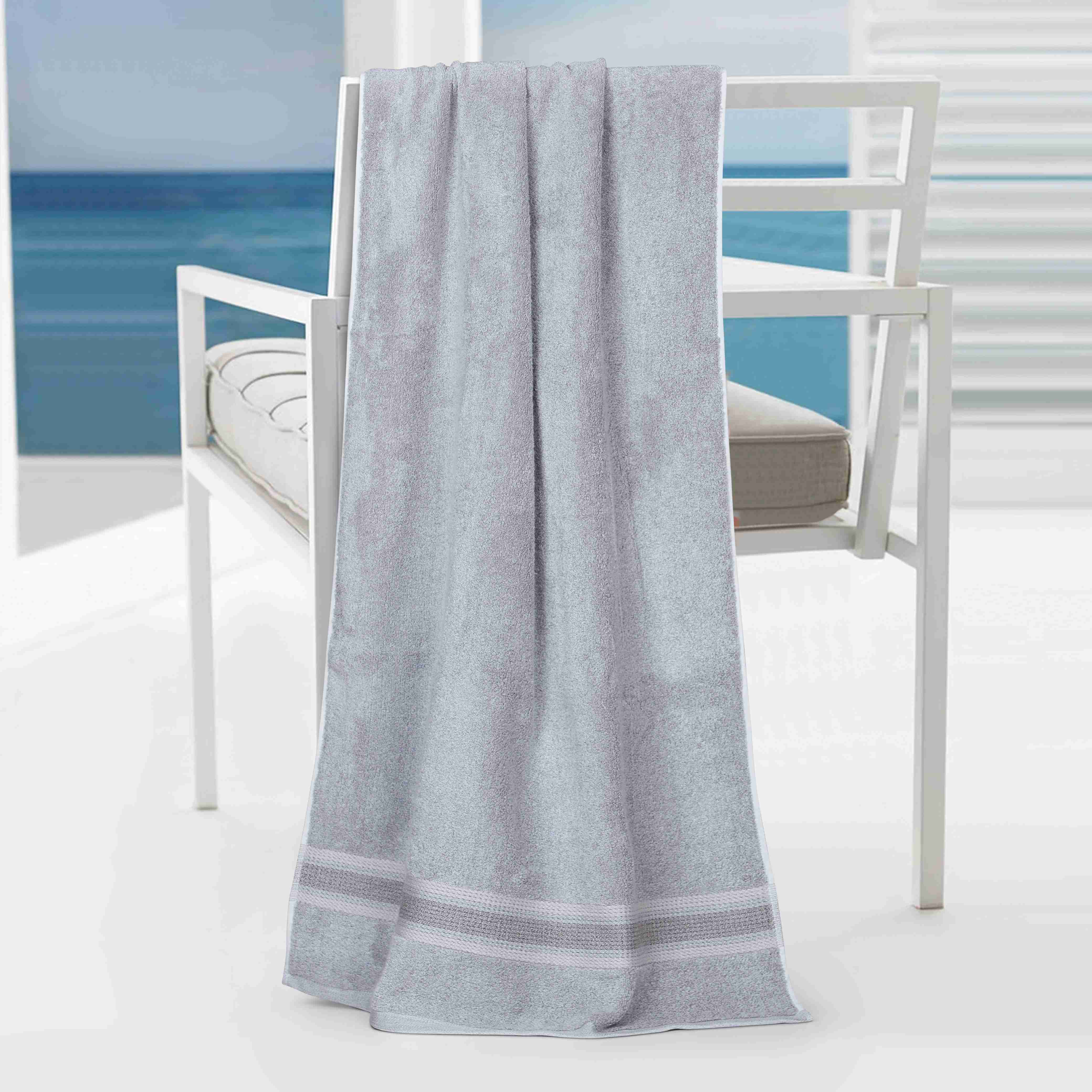 SnugsPun BamBoo Grey Towel