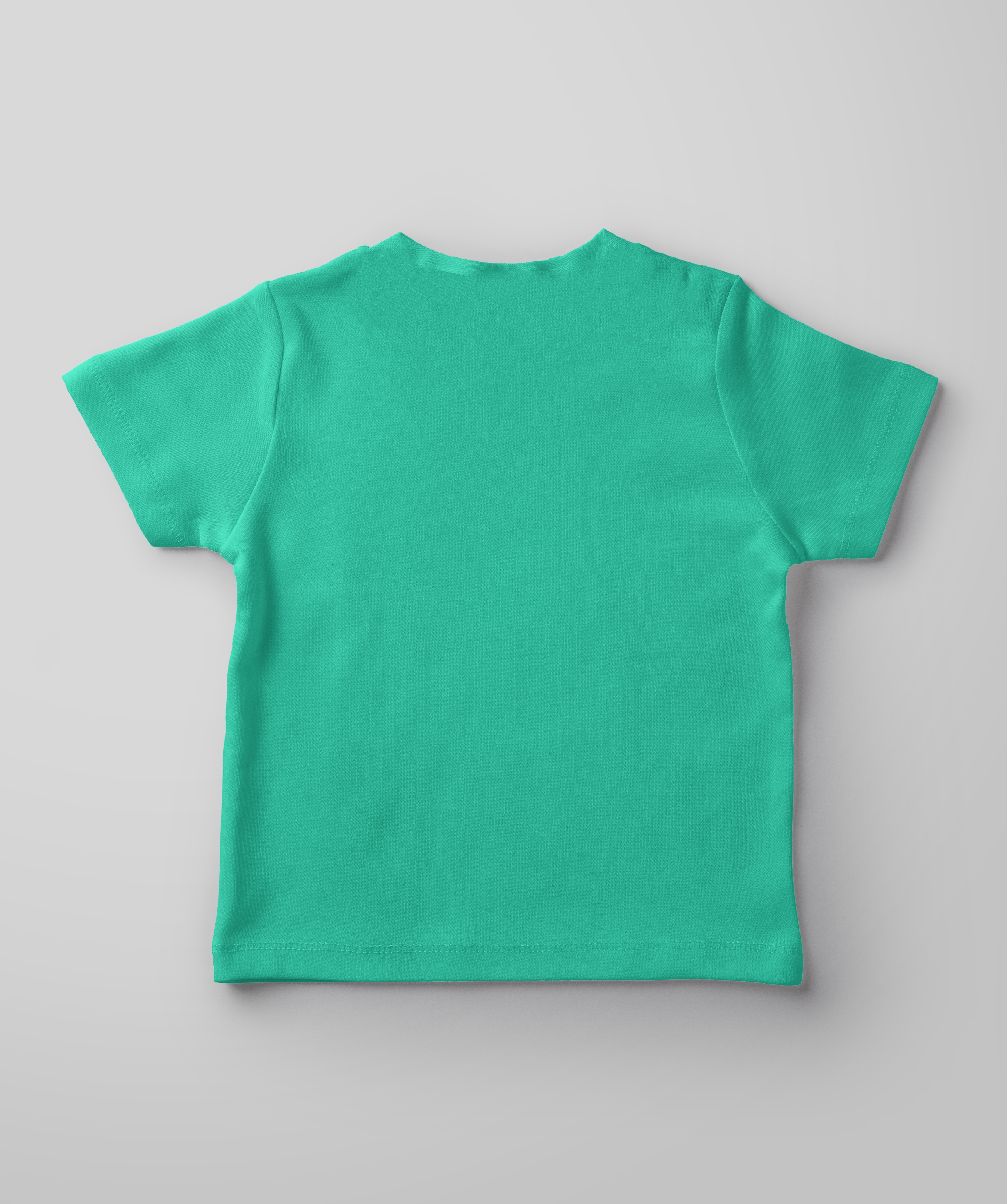 UrGear | UrGear Kids Teal Green Hand Printed Cotton T-Shirt 1