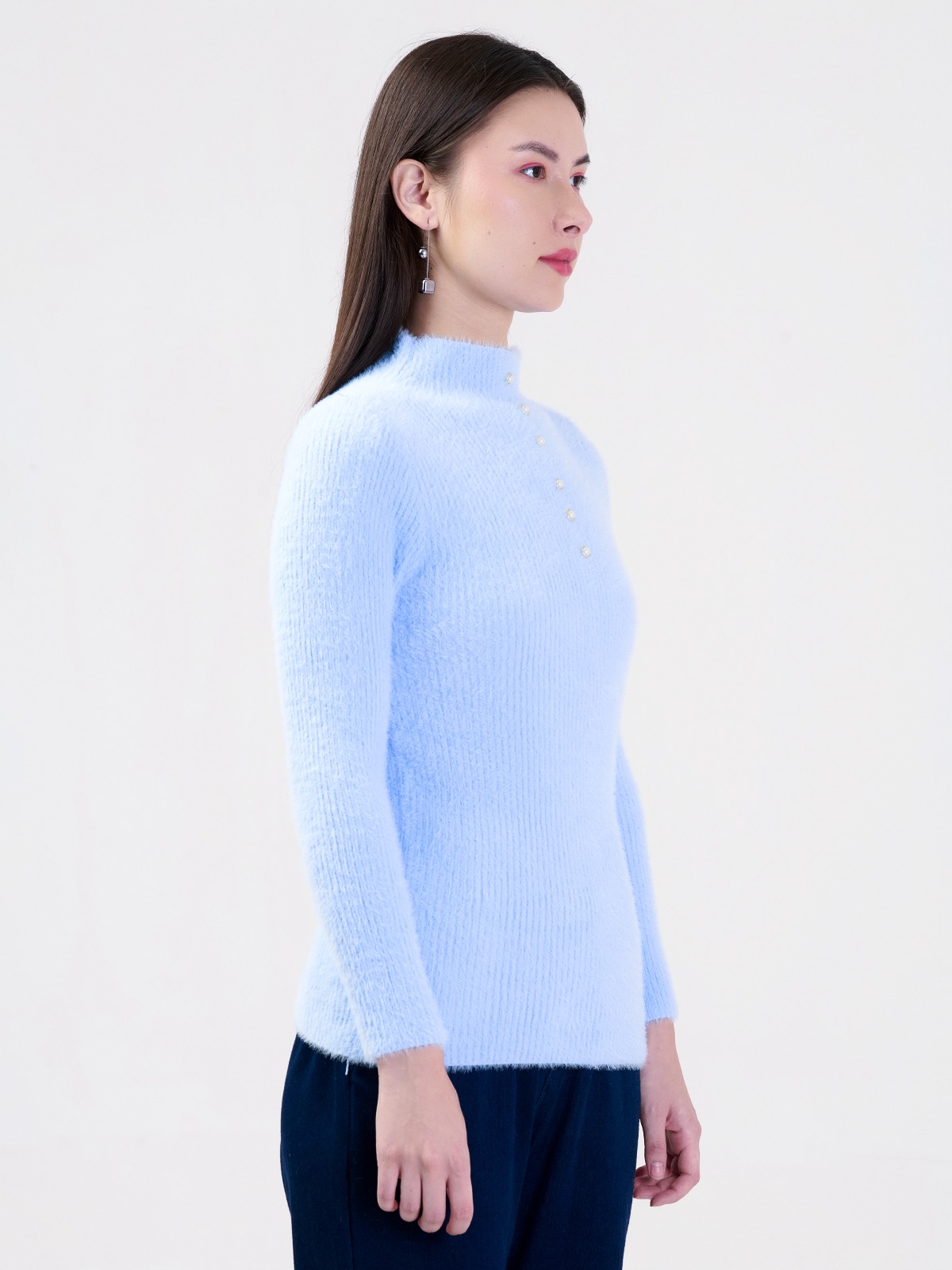 ALBION LADIES SKY TOP (WOOLEN)