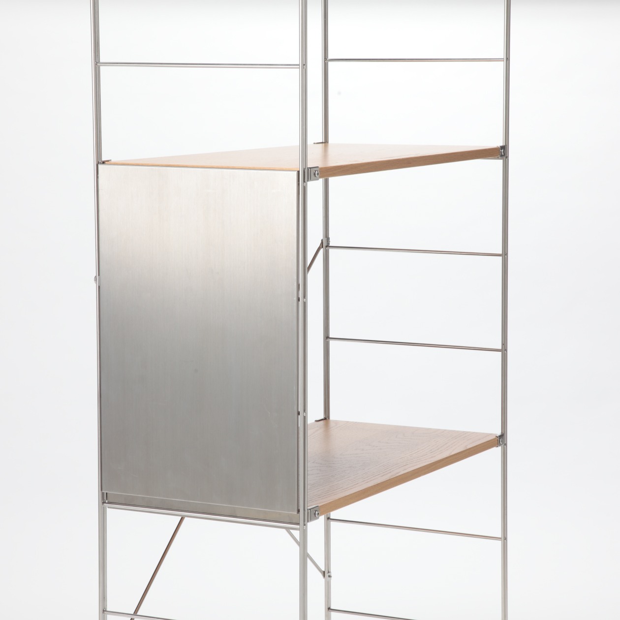 MUJI | STAINLESS UNIT SHELF / SIDE PANEL / L / STAINLESS