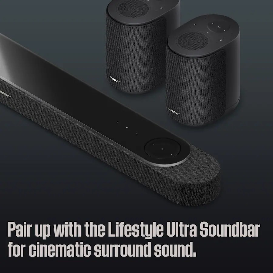 Bose Lifestyle Ultra Wireless Multiroom Speaker in Black with Wi-Fi, Bluetooth, and Alexa Built-in 12