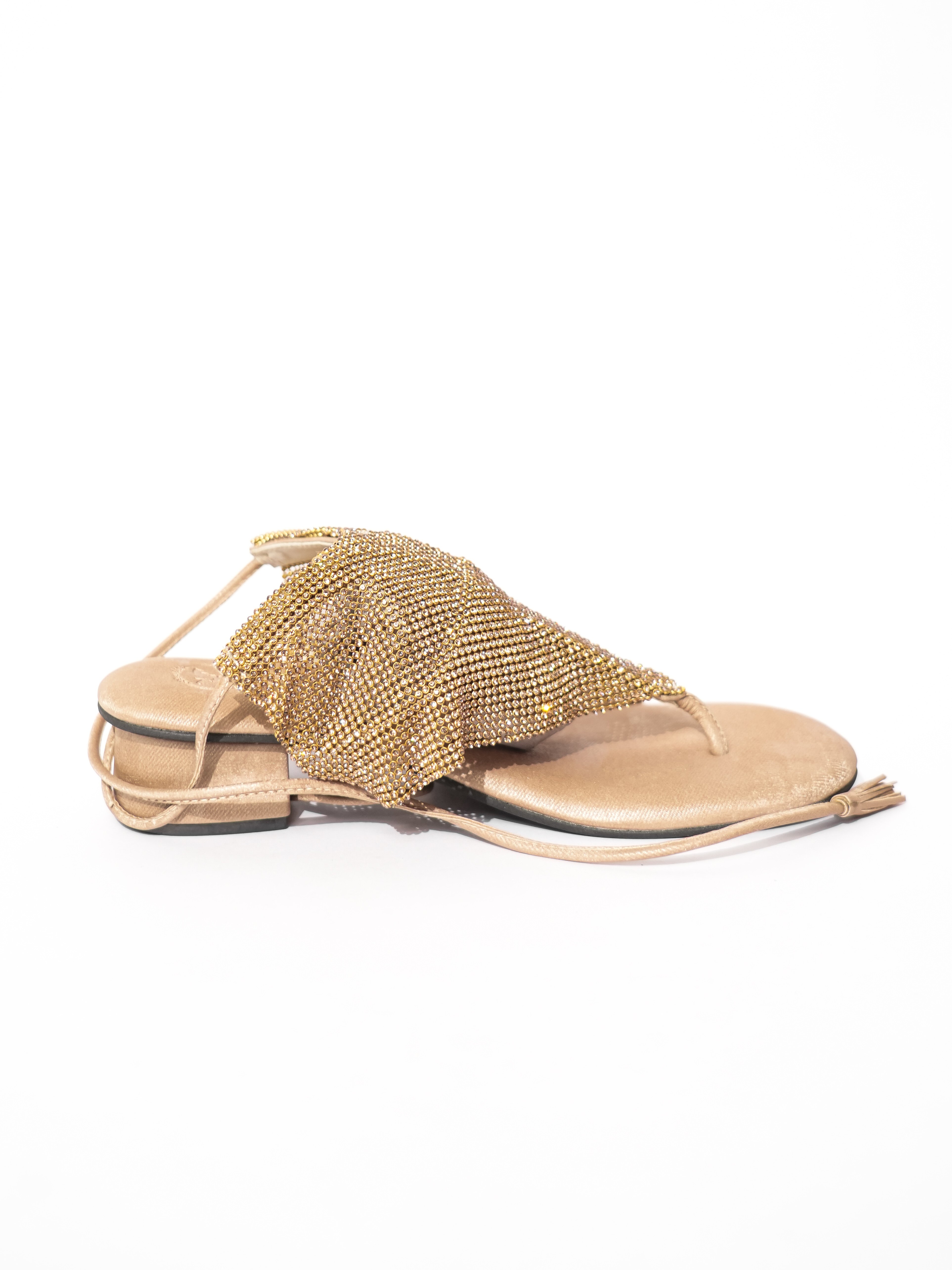 GOLD JELLY HEELS