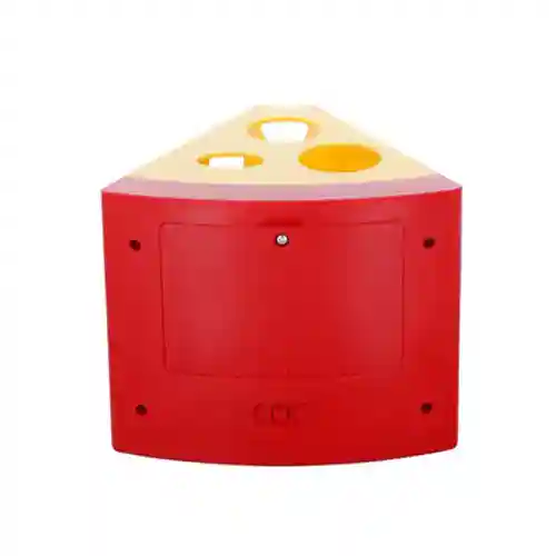 Barkbutler Fofos Mouse In Cheese Interactive Toy for Cats (Yellow/Red)