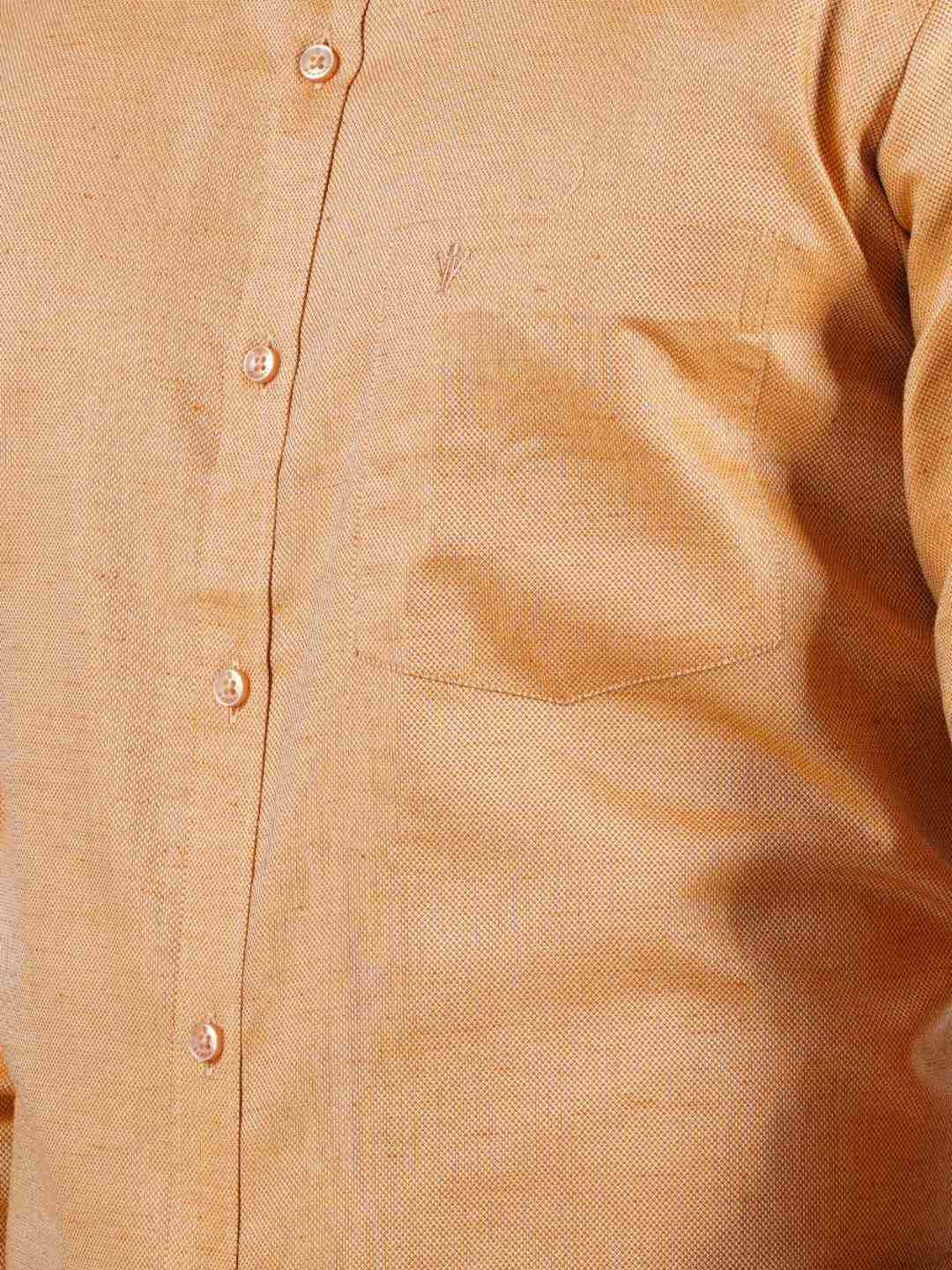 Ramraj Cotton Men Casual 100% Cotton Solid Prestigous Fit Shirt