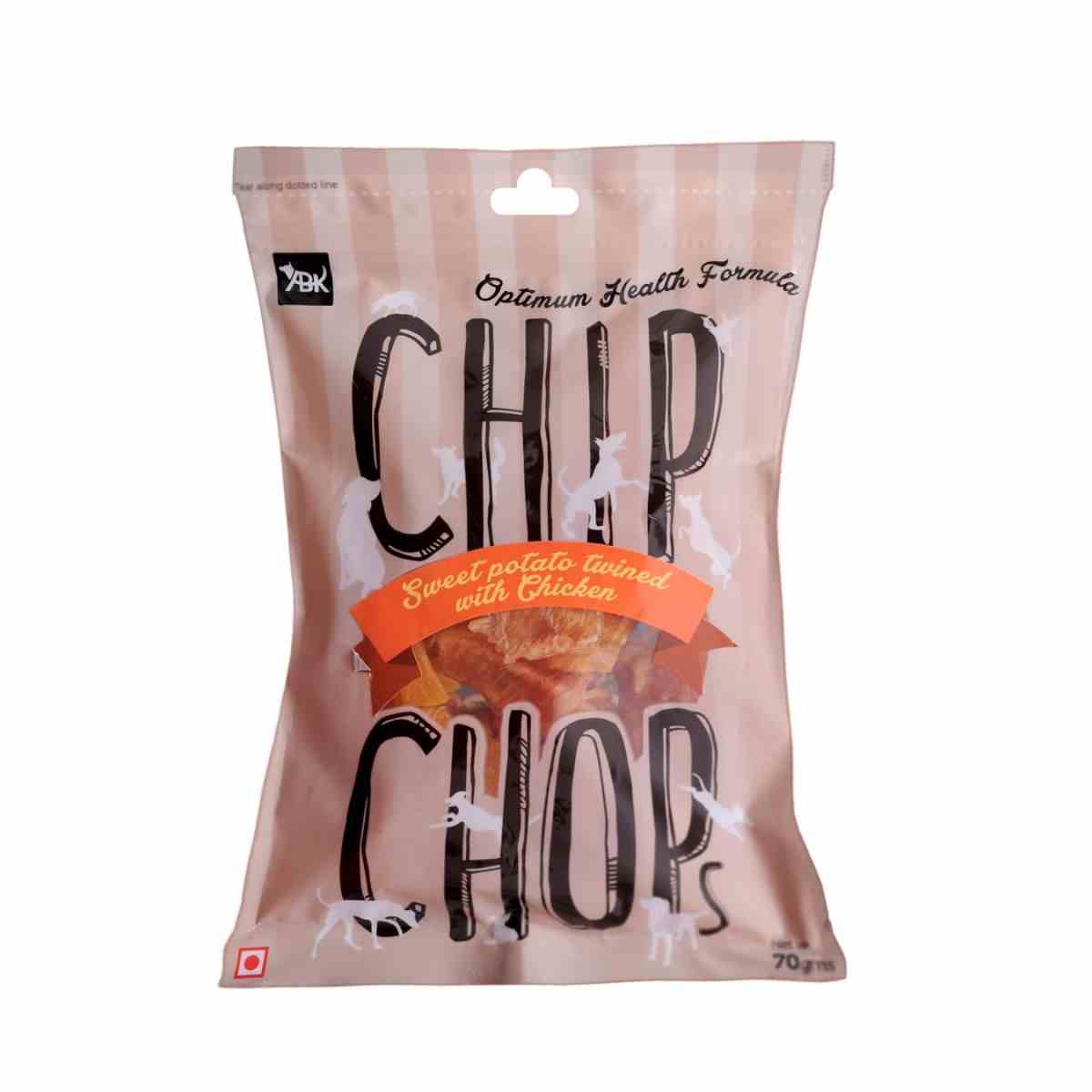 Chip Chops Sweet Potato with Chicken Dog Treat - 70gm