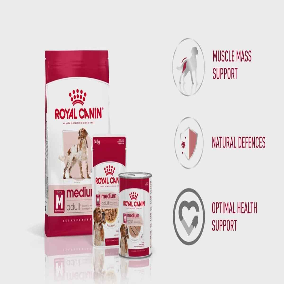 Royal Canin Medium Adult Wet Dog Food - 140 g