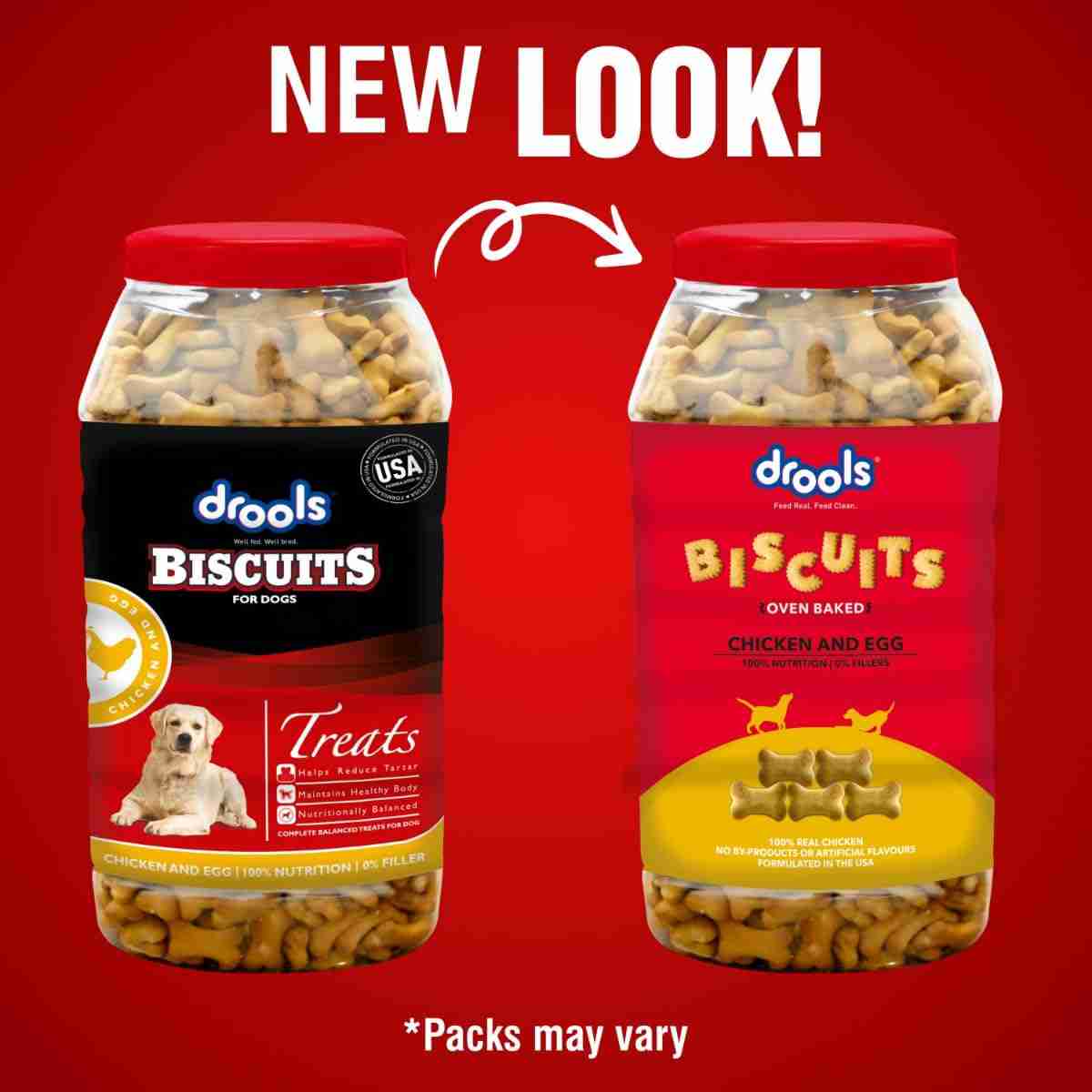 Drools All Life Stages Dog Treat Biscuits 800g