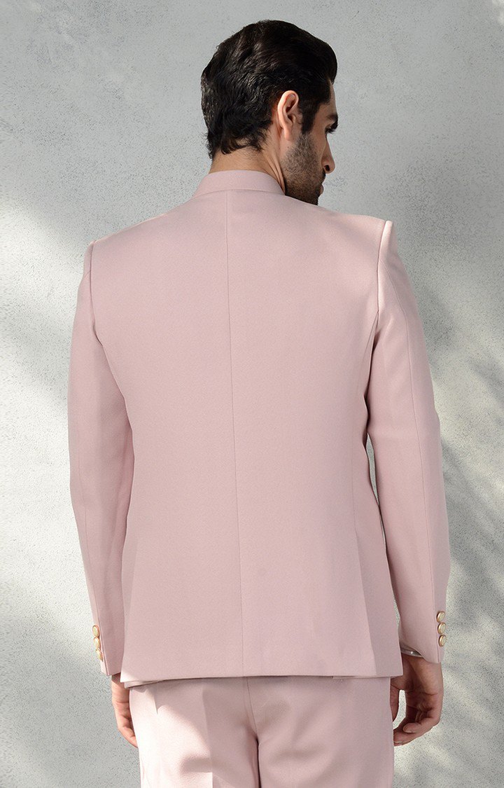 2603-ONION PINK Men's Pink Solid Jodhpuris
