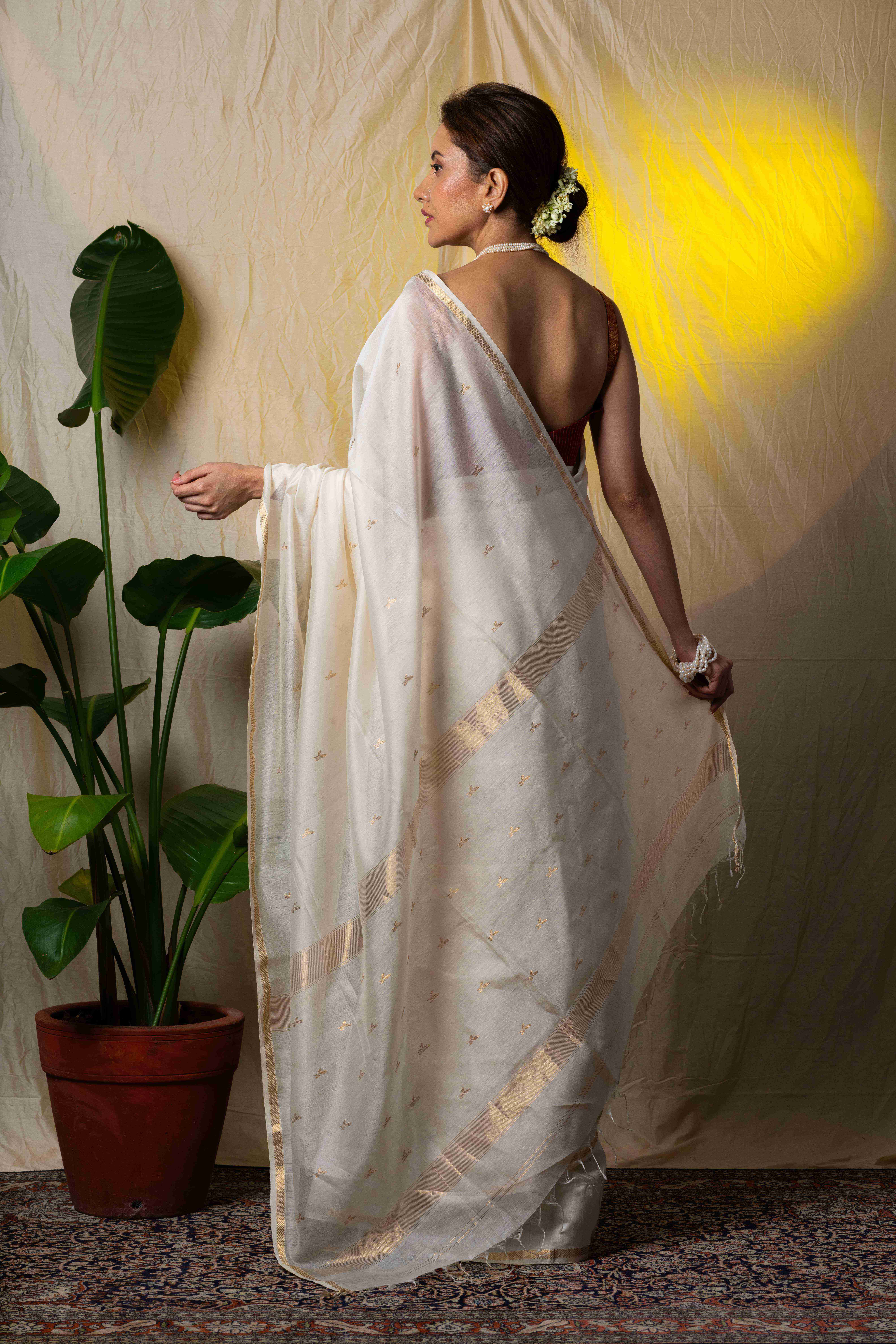 Maheshwari Silk  Saree