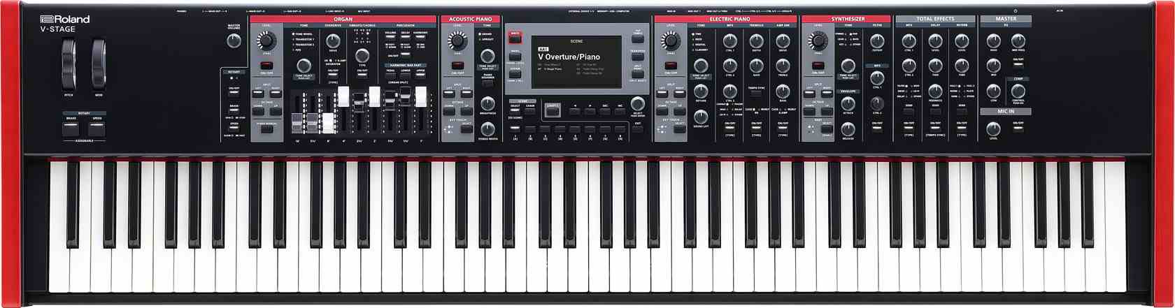 Roland V-STAGE 88-Key Professional Stage Piano and Synthesizer 3
